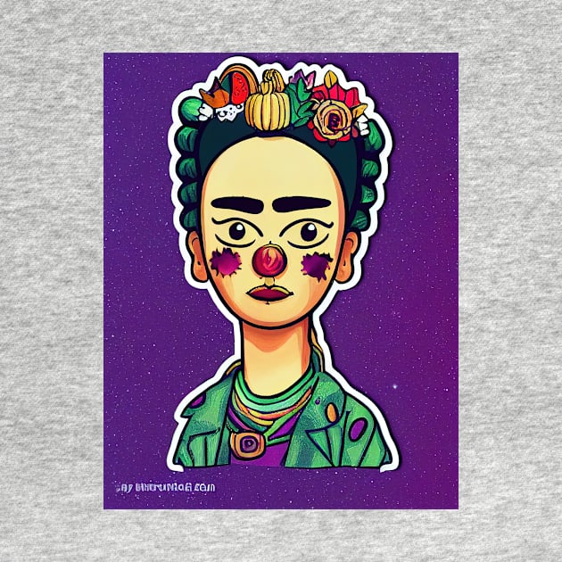 Frida Kahlo Hallowee T-Shirt by ComicsFactory